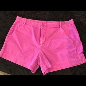 Sunkissed pink Gap shorts